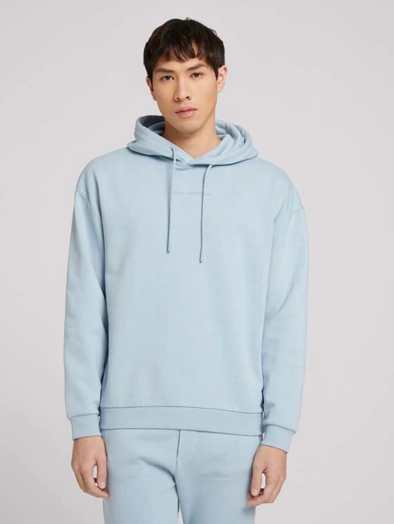 Tom Tailor Férfi calm cloud blue pulóverek