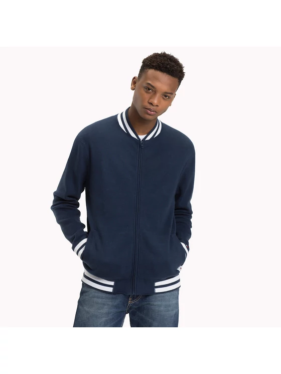 Tommy Hilfiger Férfi sötétkék kardigánok