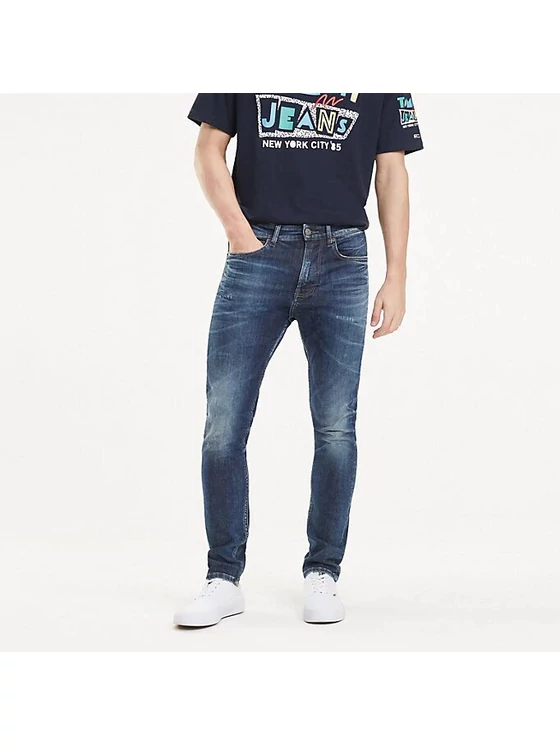Tommy Hilfiger Férfi kék nadrágok