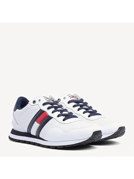 Tommy Hilfiger Férfi fehér utcai cipők