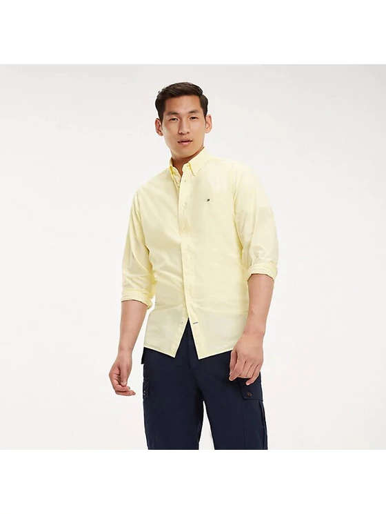 Tommy Hilfiger Férfi sárga ingek