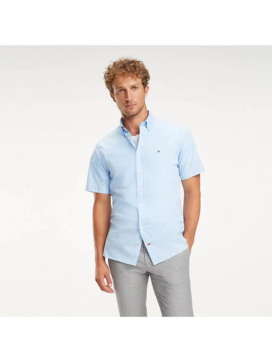 Tommy Hilfiger Férfi kék ingek