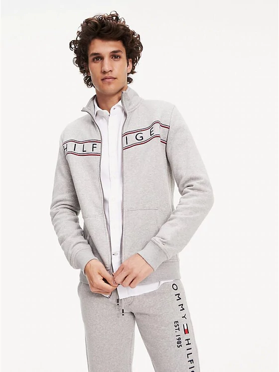 Tommy Hilfiger Férfi szürke kardigánok