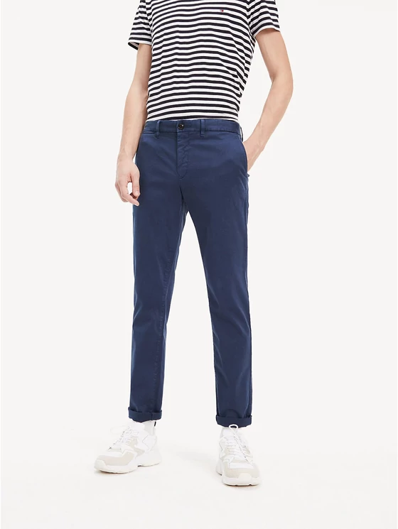Tommy Hilfiger Férfi sötétkék nadrágok