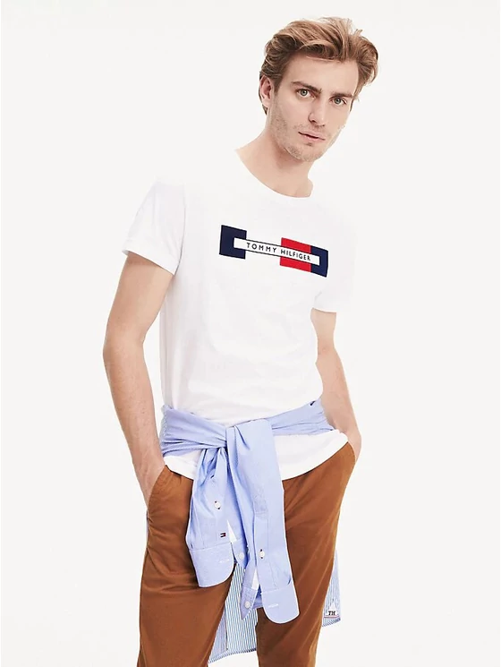 Tommy Hilfiger Férfi fehér pólók
