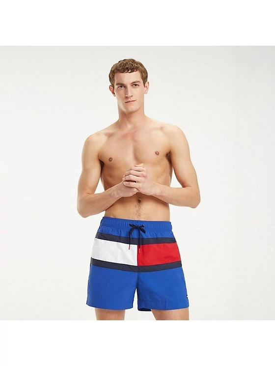 Tommy Hilfiger Férfi kék úszónadrágok